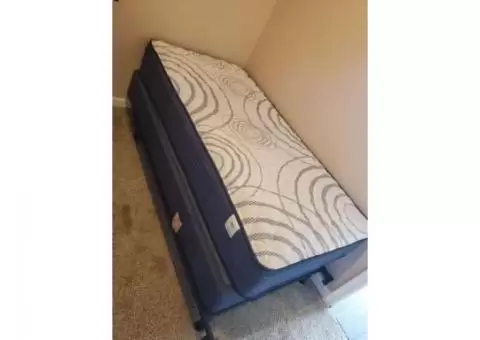 FIRM TWIN MATTRESS FOR SALE FRAME INCLUDED
